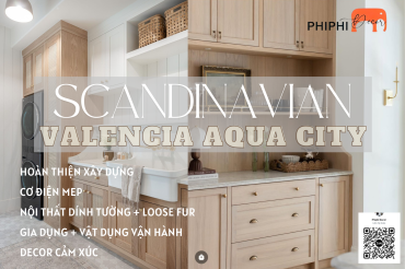 TÀI CHÍNH < 2 TỈ HOÀN THIỆN NỘI THẤT BIỆT THỰ VALENCIA RIVER PARK 2 AQUA CITY
