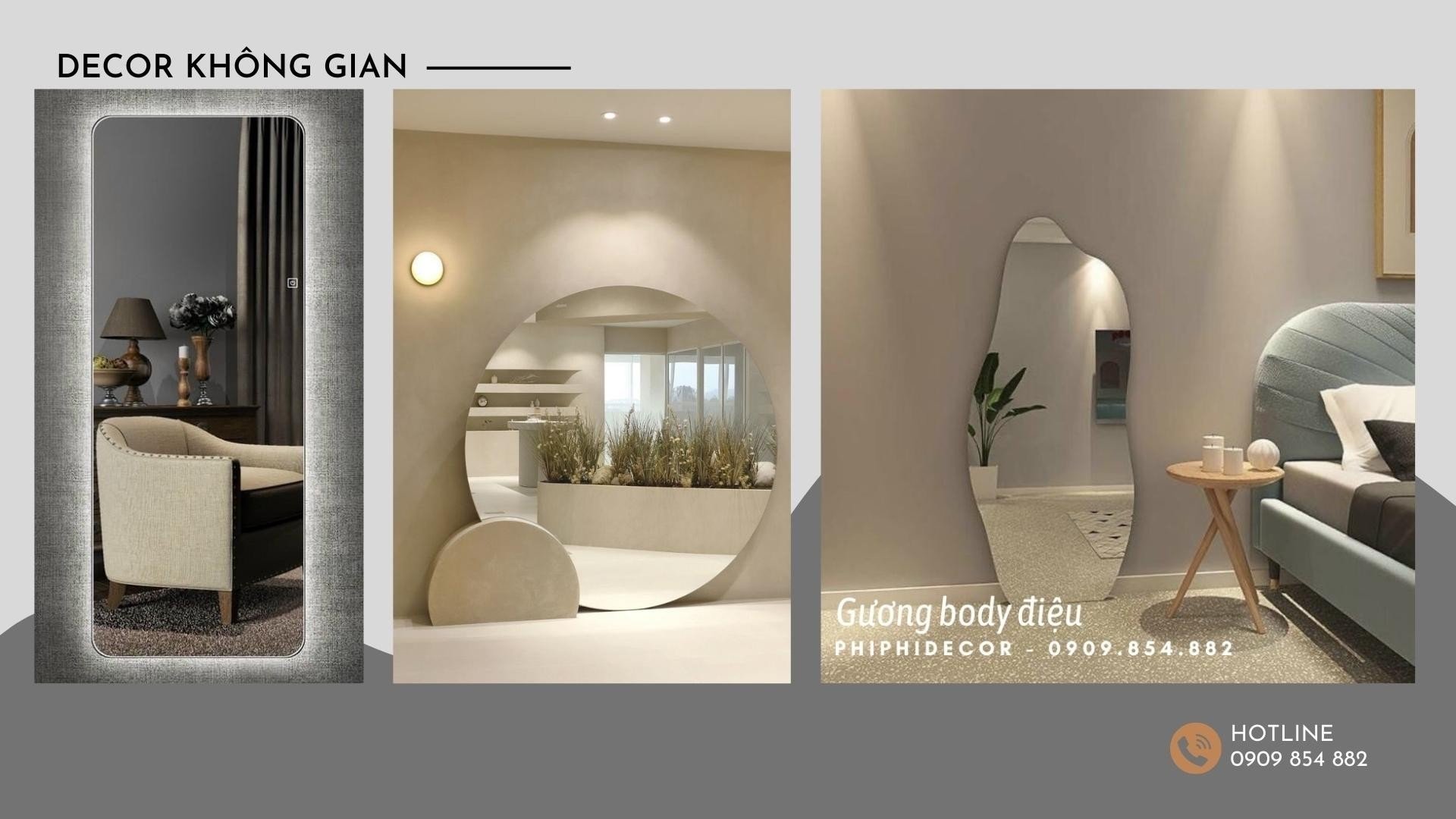 GƯƠNG TRANG TRÍ