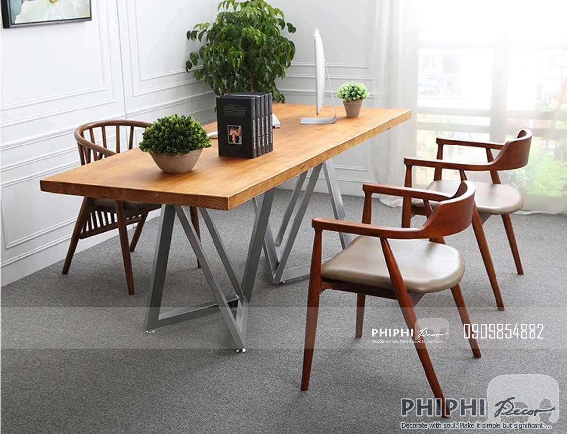 BÀN LÀM VIỆC CHÂN SẮT HAIPIN