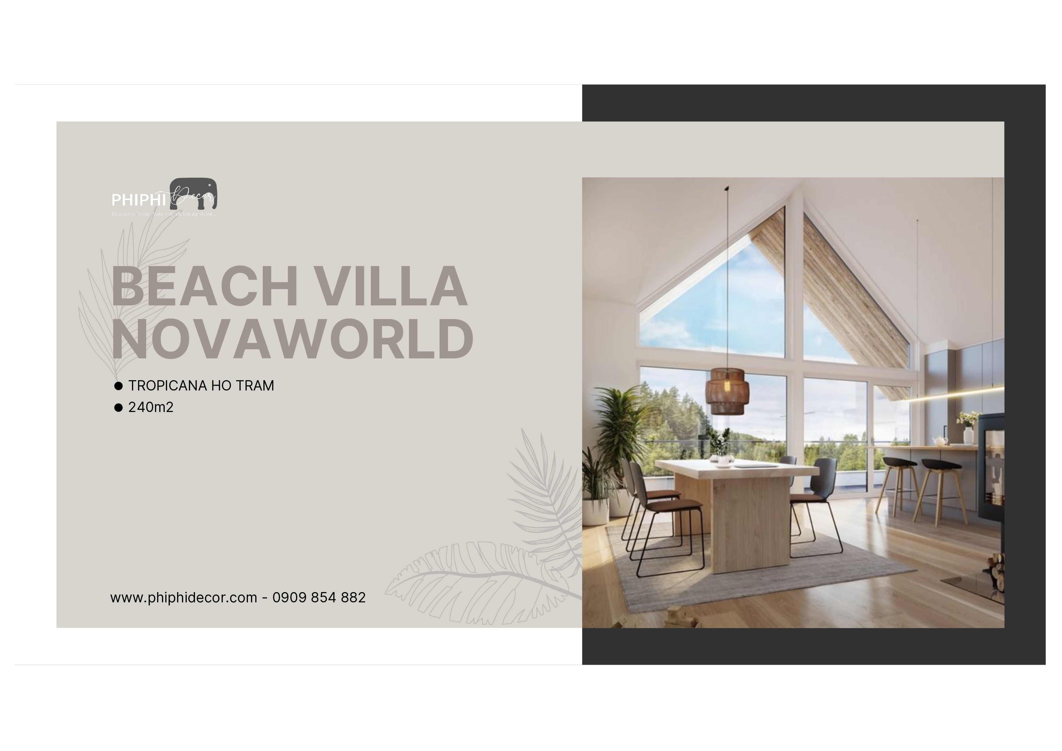BEACH VILLA TROPICANA