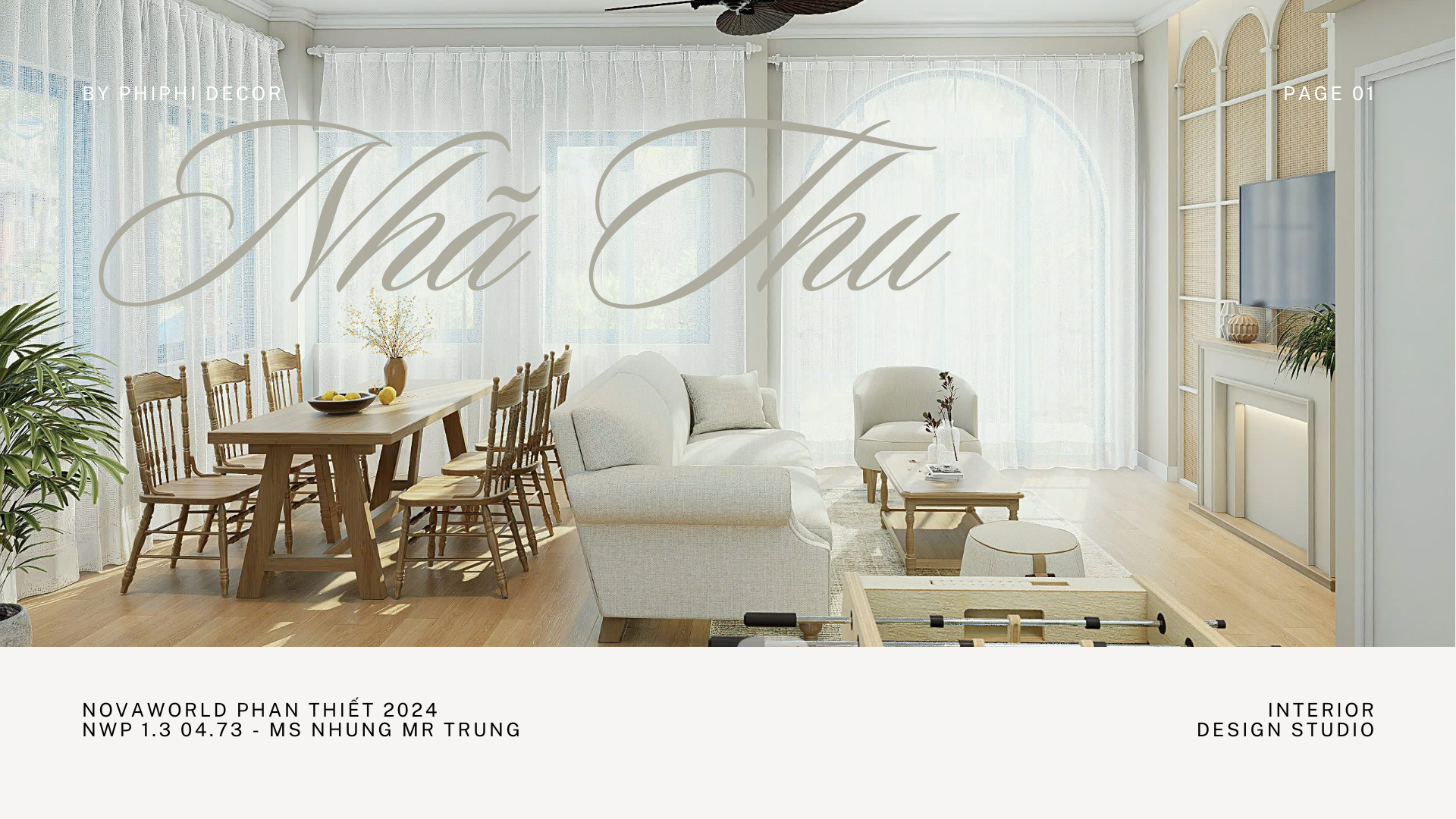NHÃ THU VILLA NOVAWORLD PHAN THIẾT