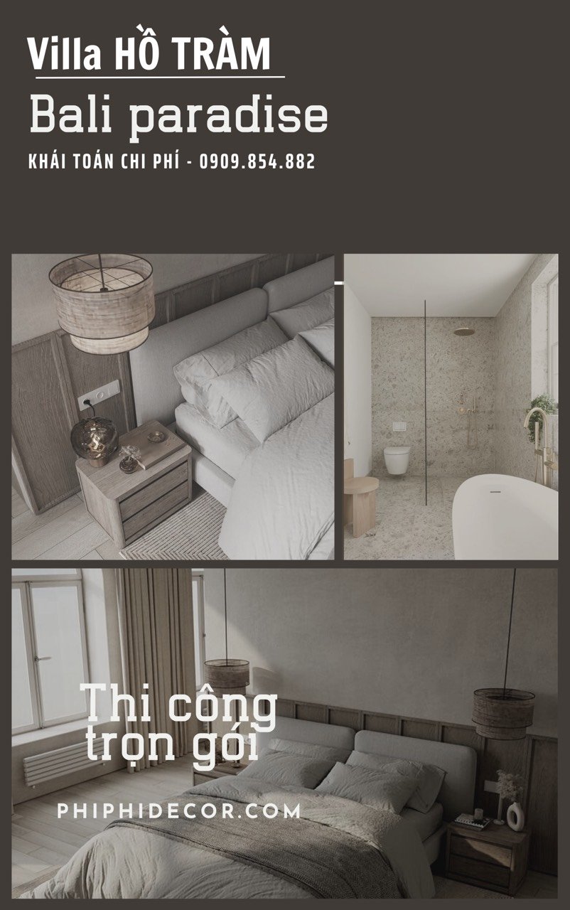 VIILA BALI HỒ TRÀM