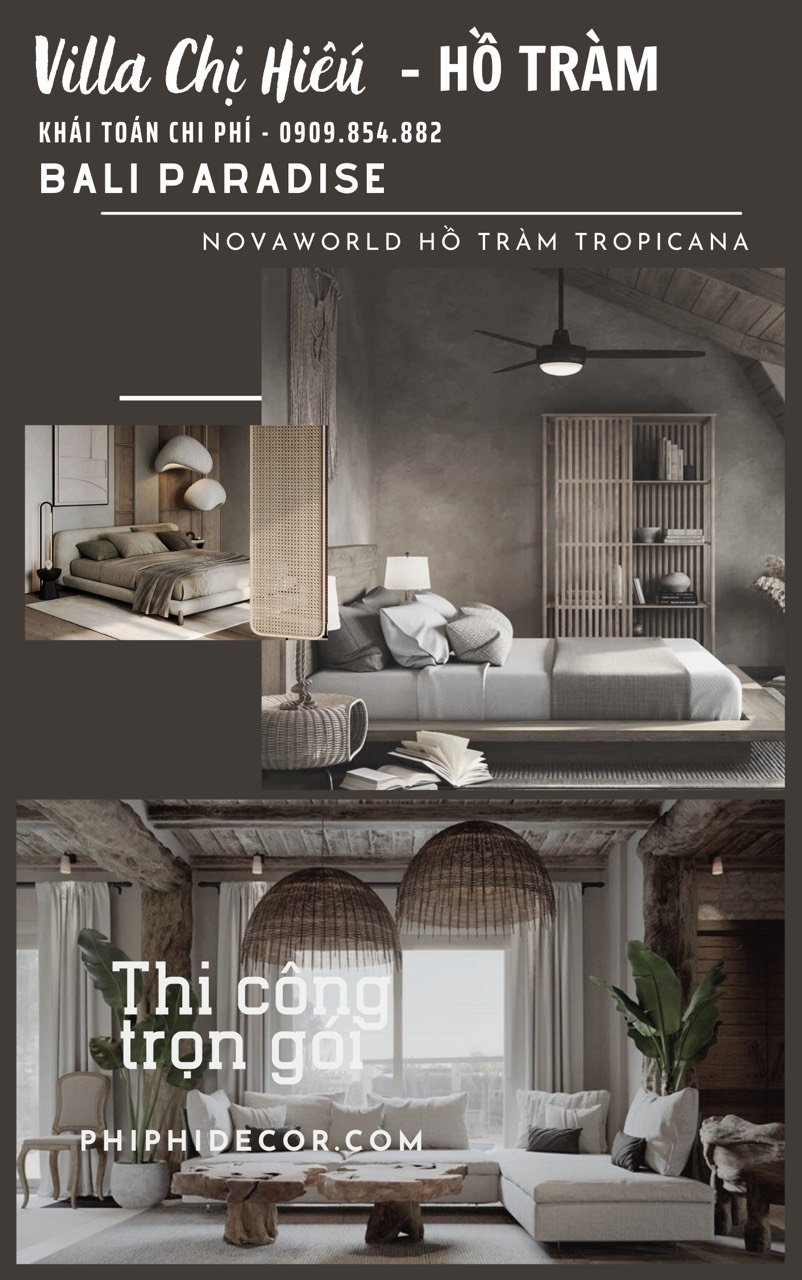 VIILA BALI HỒ TRÀM