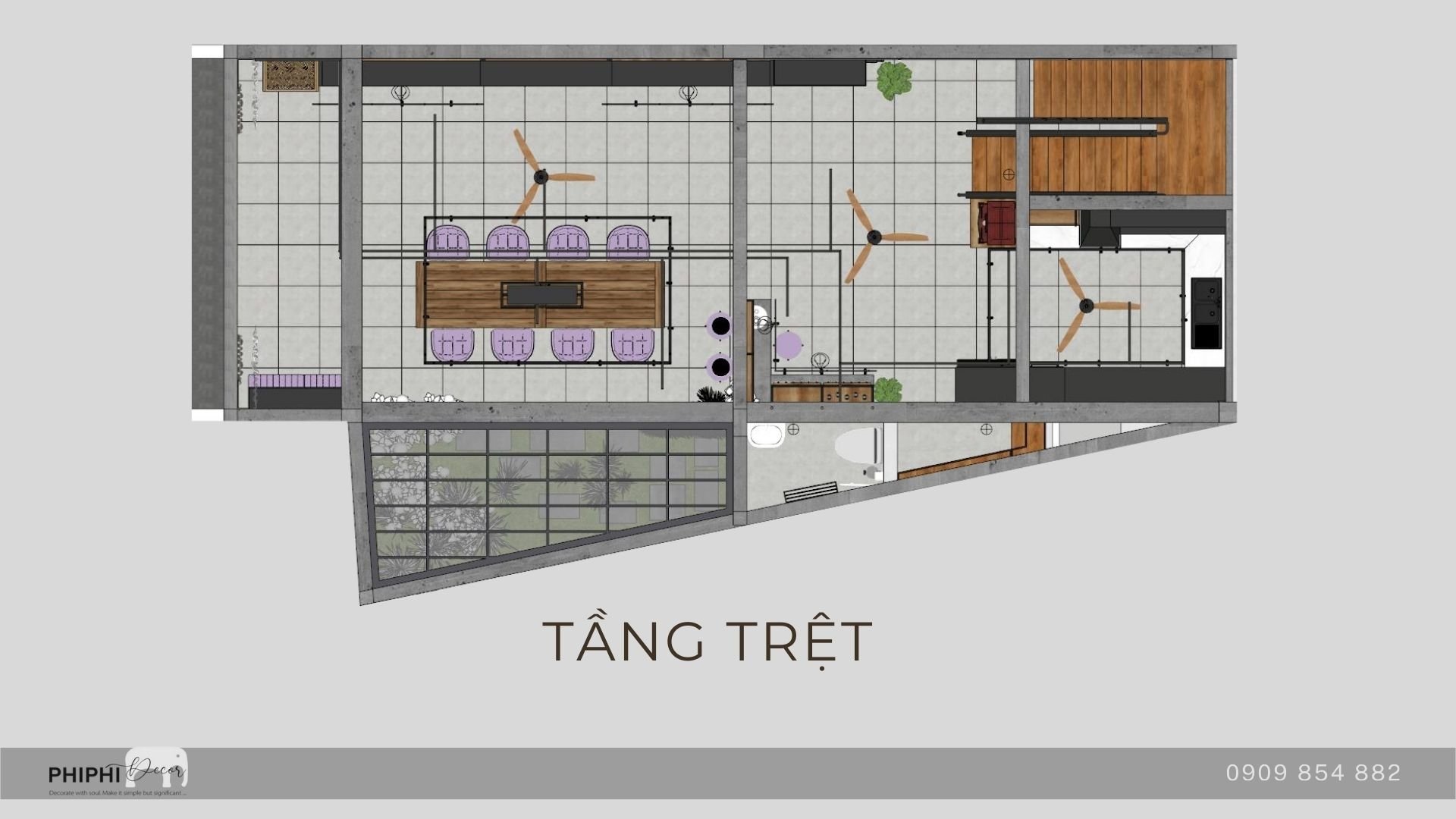 Cải tạo nhà phố cho thuê