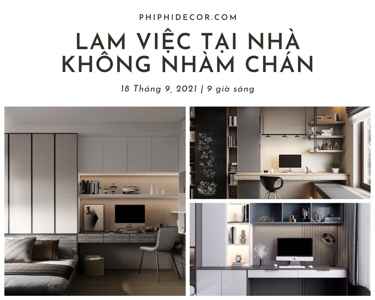 NỘI THẤT VĂN PHÒNG TẠI NHÀ