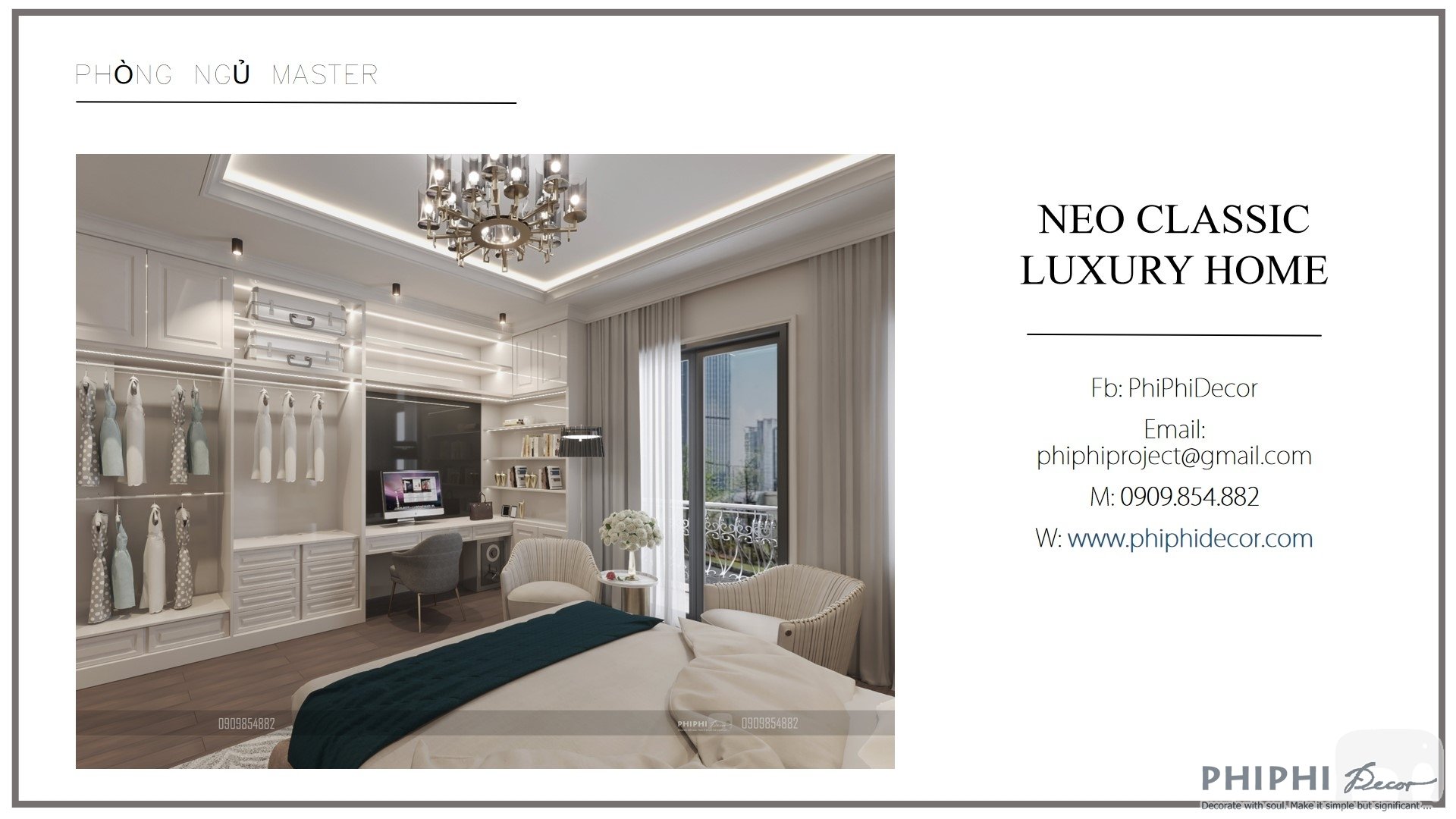 PHÒNG NGỦ MASTER LUXURY