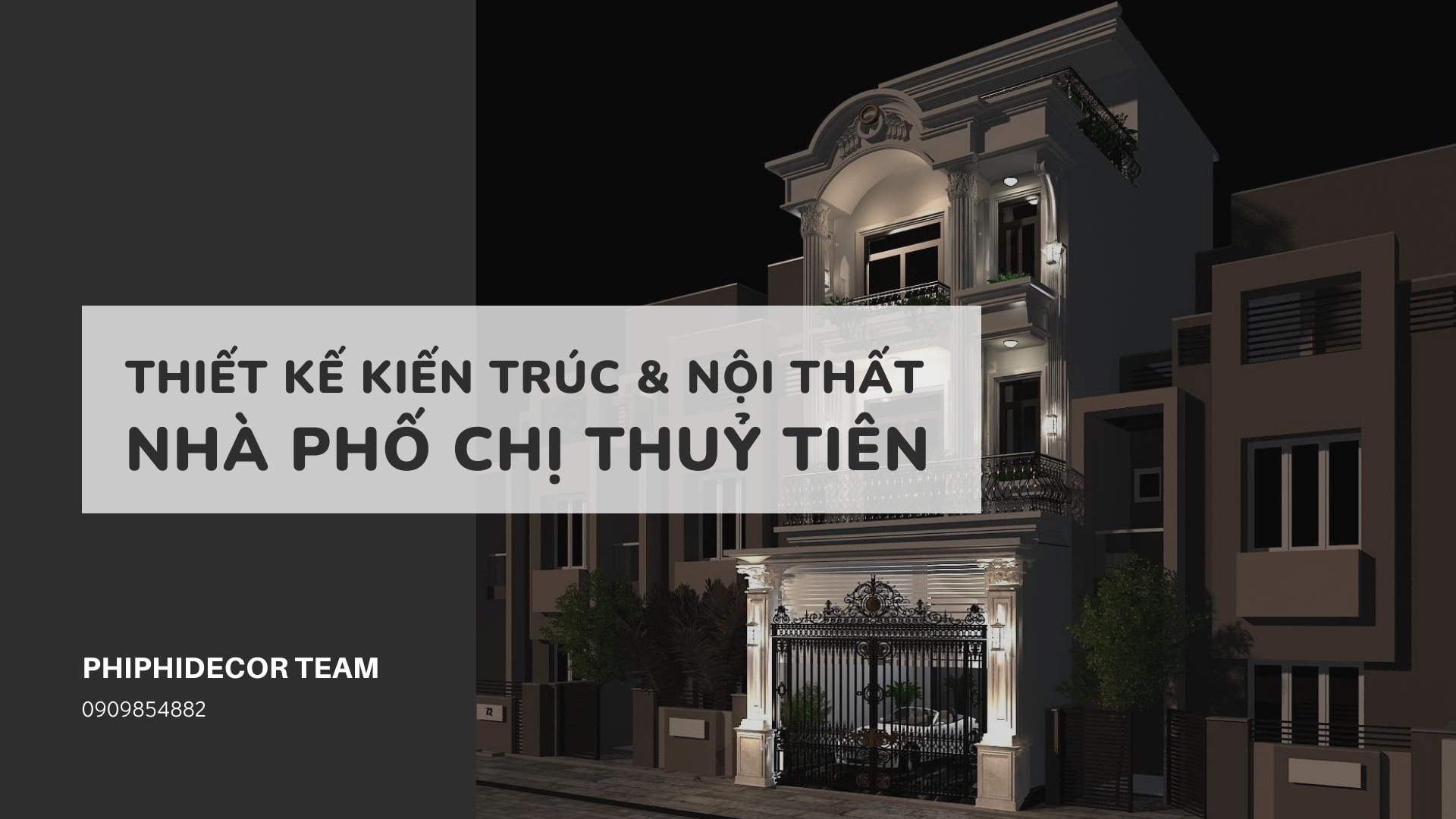 THIẾT KẾ THỦY TIÊN HOUSE