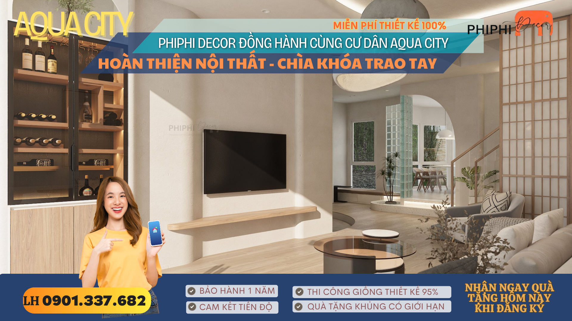 19+ MẪU THIẾT KẾ NỘI THẤT AQUA CITY