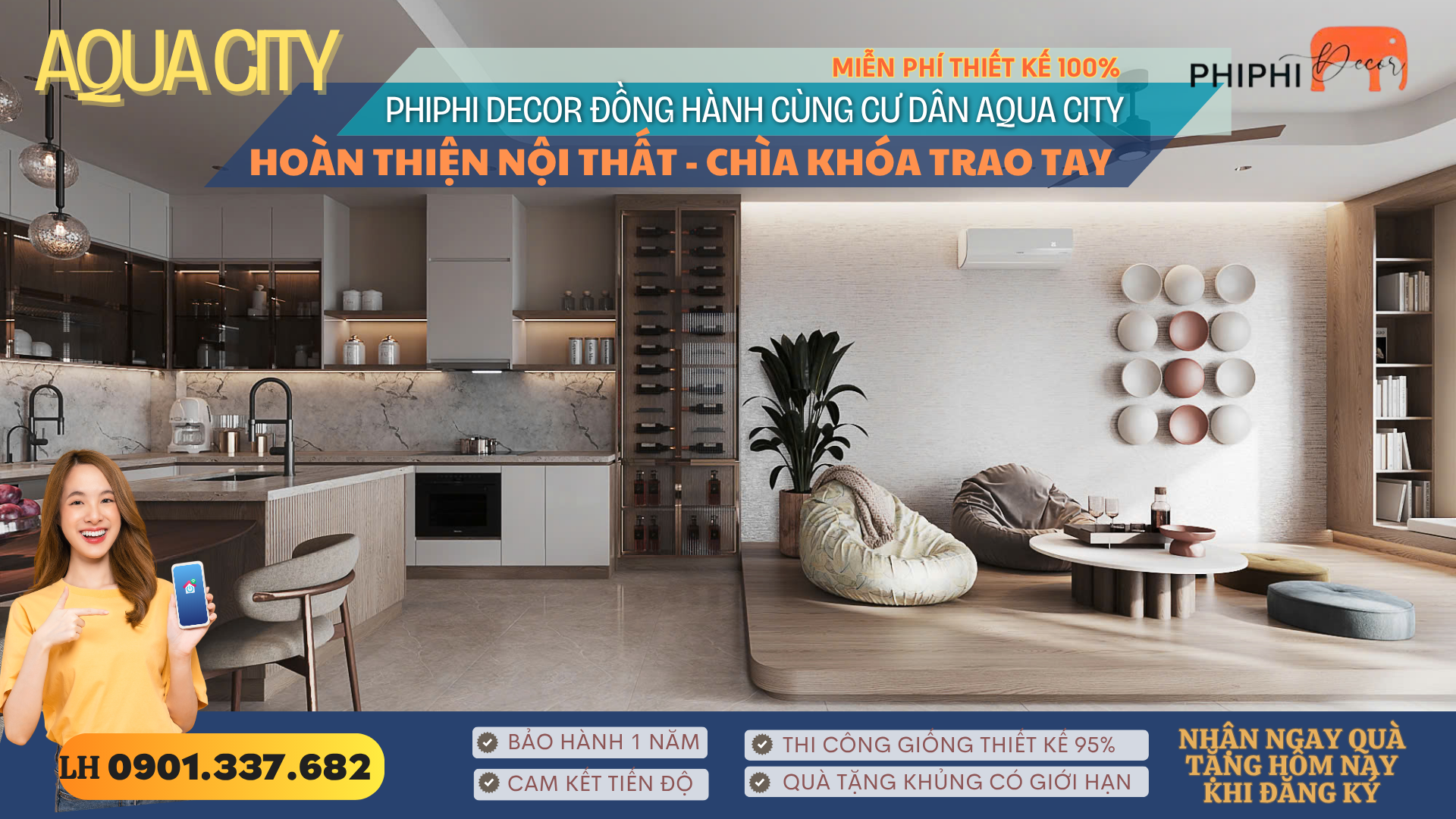 19+ MẪU THIẾT KẾ NỘI THẤT AQUA CITY