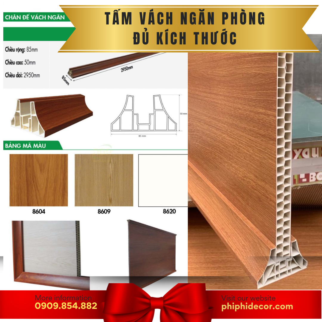 VÁCH NHỰA NGĂN PHÒNG