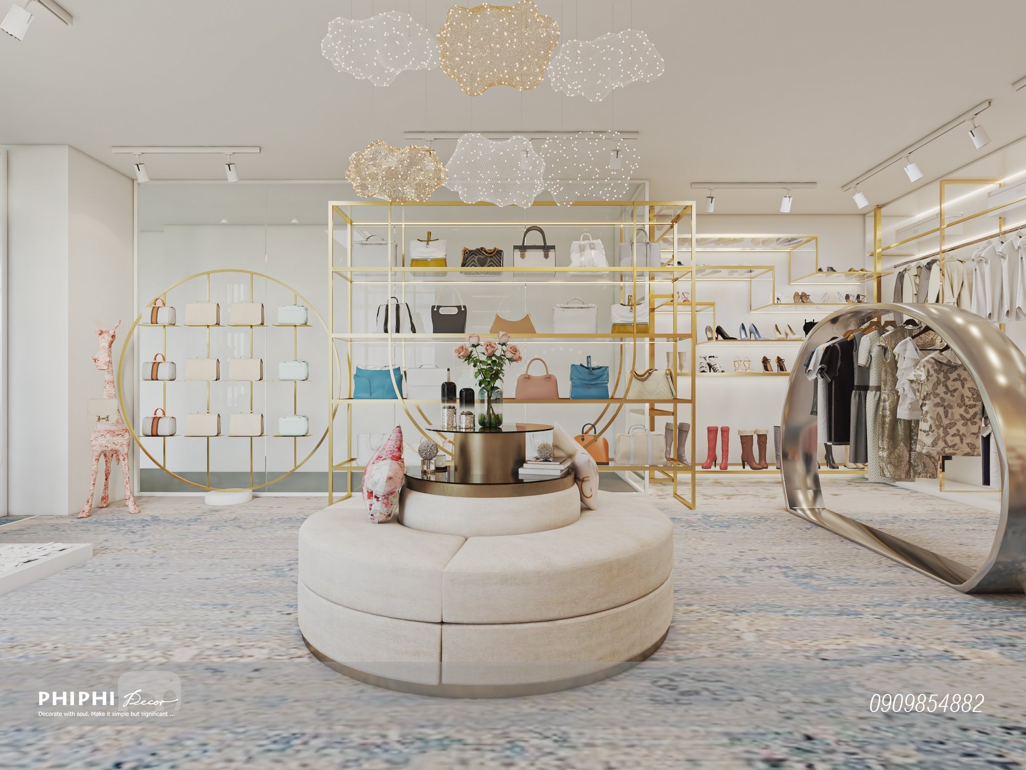 WALKING CLOSET M HẢI PENTHOUSE