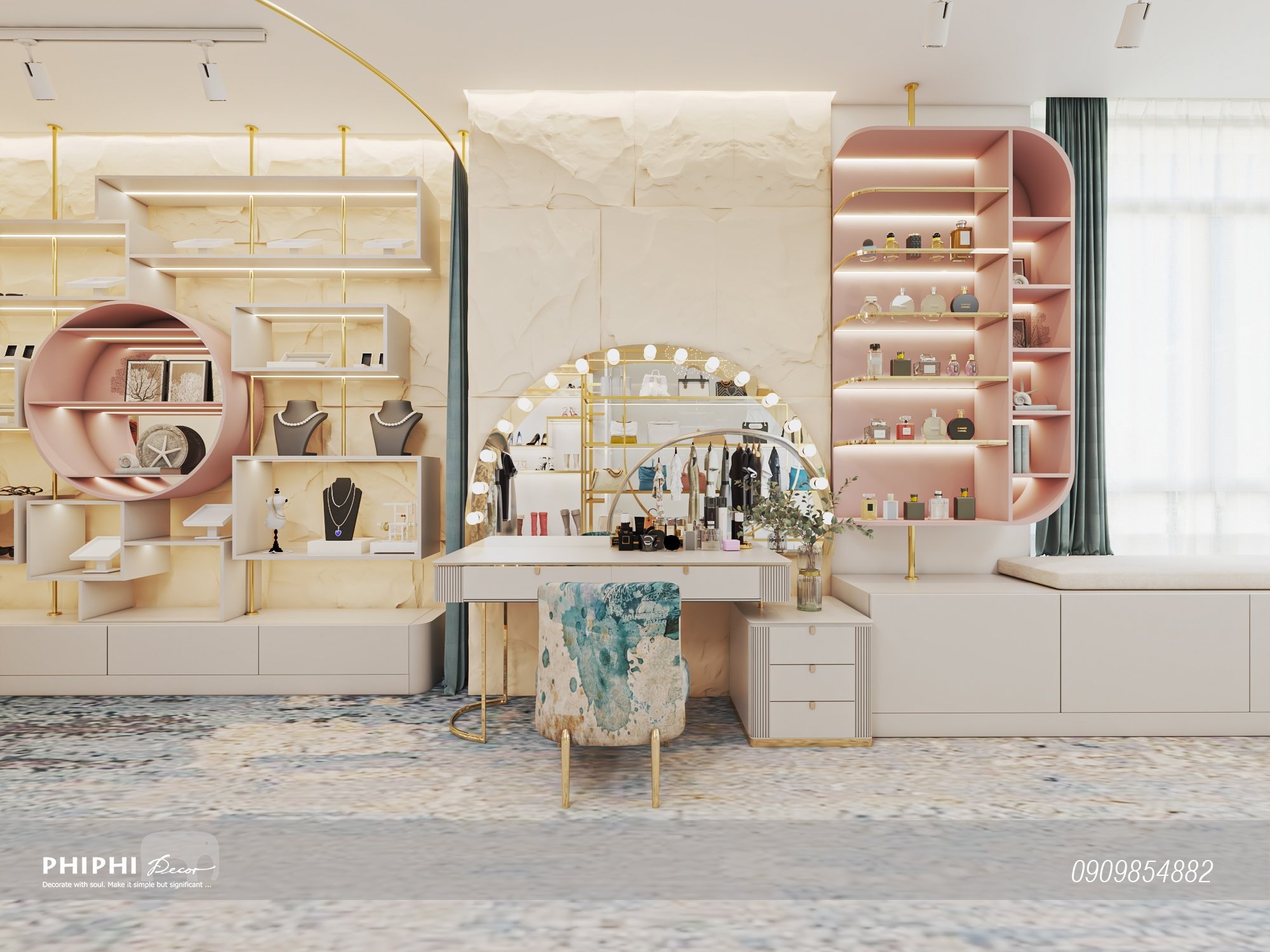 WALKING CLOSET M HẢI PENTHOUSE